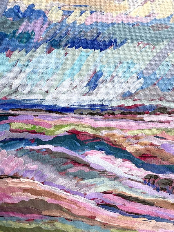 Over The Moon - Original Art