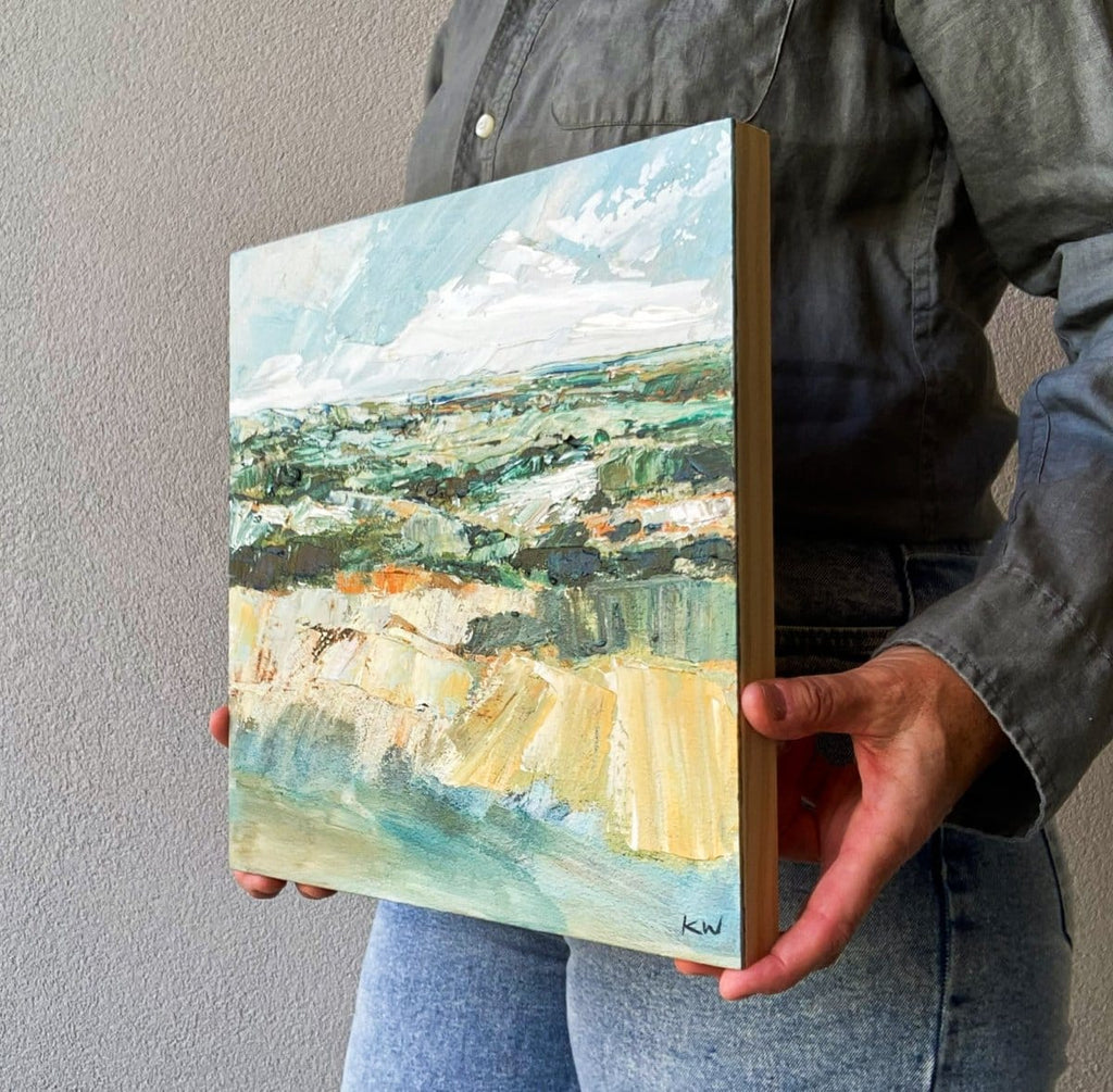 Shore Mirage I Original Artwork-Original Art-Katie Wyatt-Greenhouse Interiors Pty Ltd