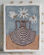 Zebra Bouquet - Original Art-Original Art-Aleisha Hobson-Greenhouse Interiors Pty Ltd