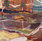 Eucalyptus Moon  - Original Artwork-Original Art-Greta Hounslow-Greenhouse Interiors
