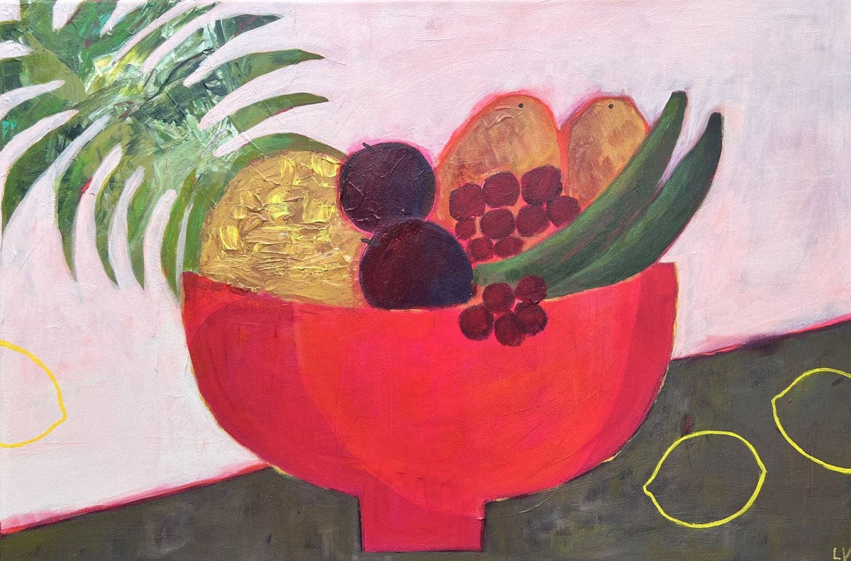 Summer Fruit Bowl I - Original Art