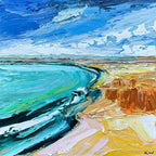 Aqua Spray - Original Artwork