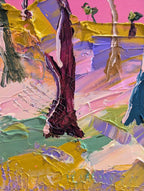 Trees In The Plum - Original Art