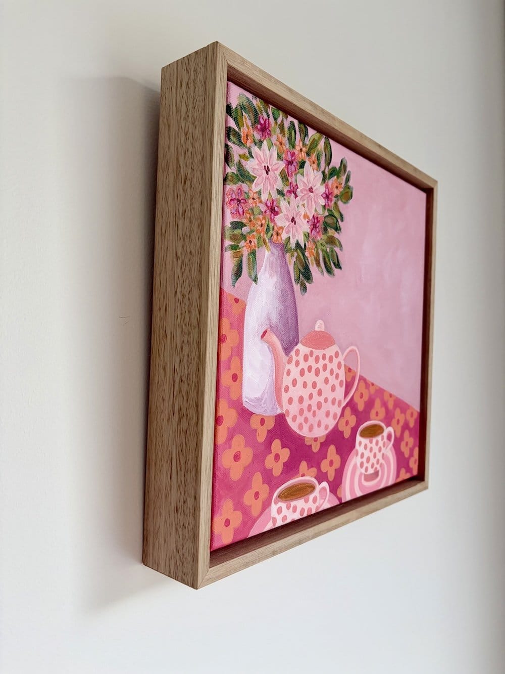 Cuppa And A Chat - Original Art-Original Art-Beth Dangerfield-Greenhouse Interiors Pty Ltd