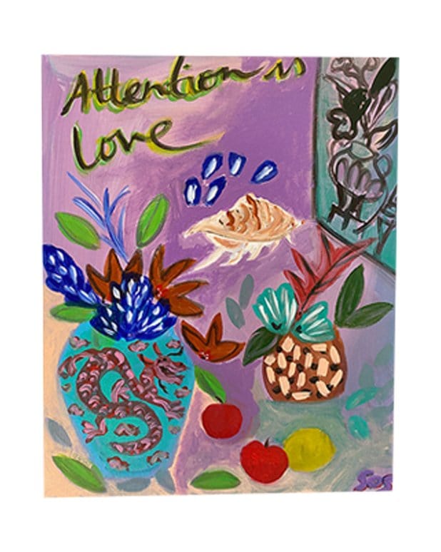 Attention Is Love - Original Art
