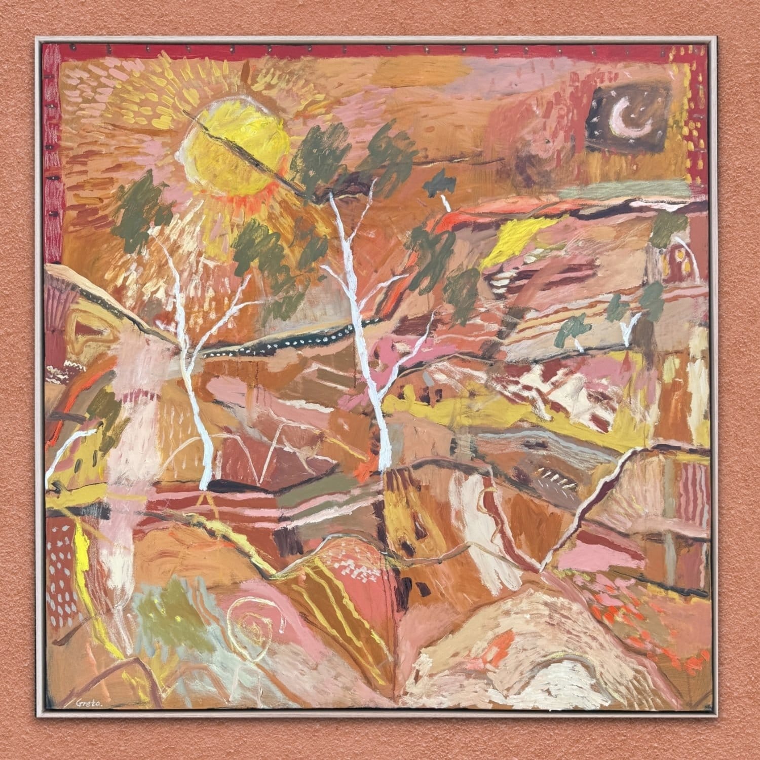 Ormiston Gorge Calling   - Original Artwork