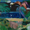 Night Swimming - Original Art-Original Art-Jordy Sosnowski-Greenhouse Interiors Pty Ltd
