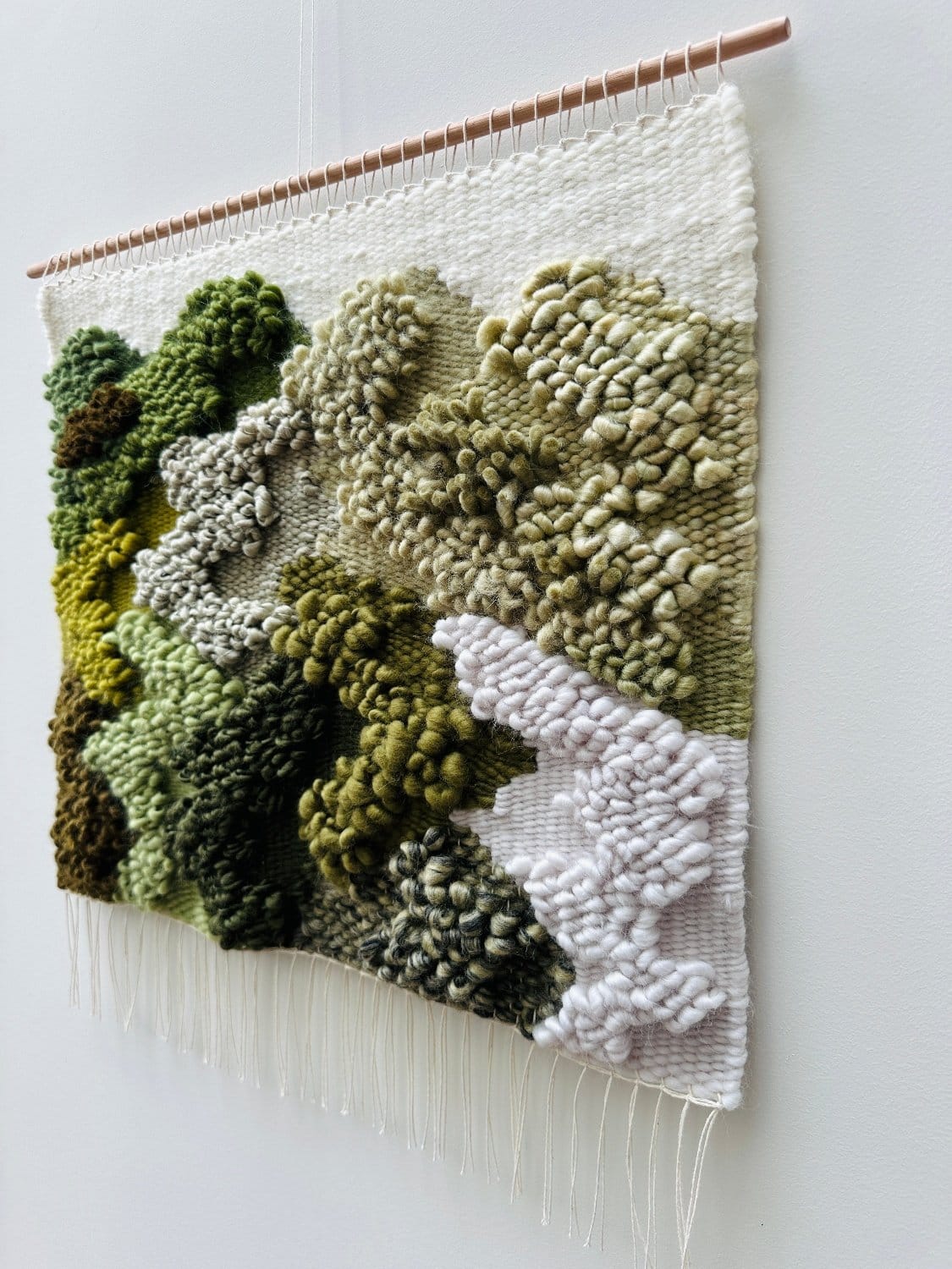 Moss 14 - Handwoven Art