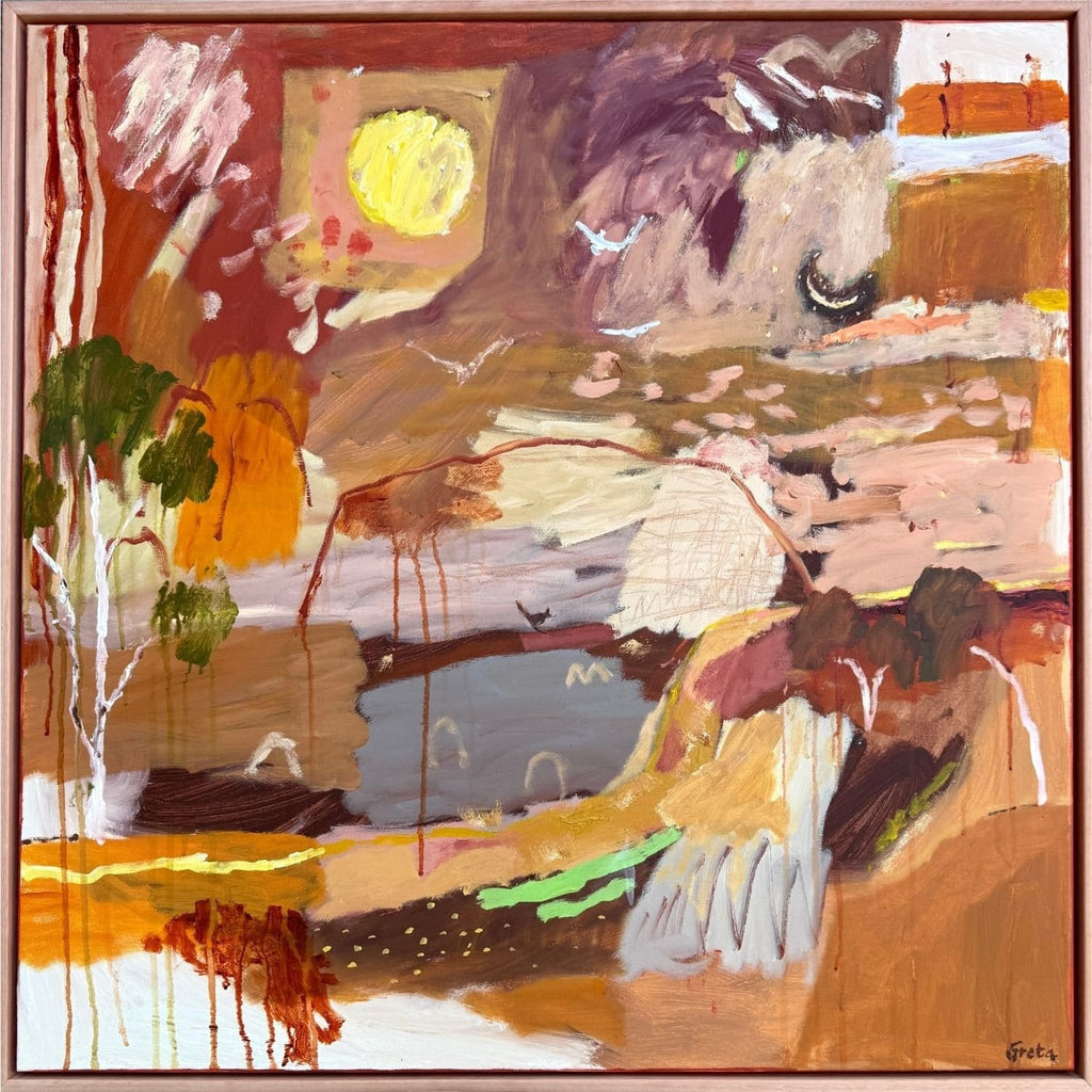 Echoes Through Red Dust - Original Artwork-Original Art-Greta Hounslow-Greenhouse Interiors Pty Ltd