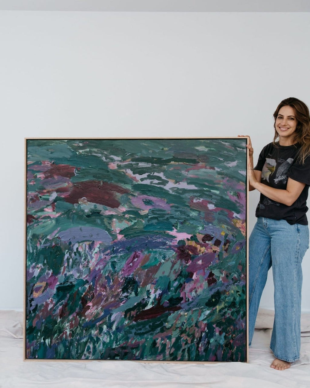 Floral Symphony - Original Art-Original Art-Adele Bevacqua-Greenhouse Interiors Pty Ltd