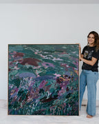 Floral Symphony - Original Art-Original Art-Adele Bevacqua-Greenhouse Interiors Pty Ltd