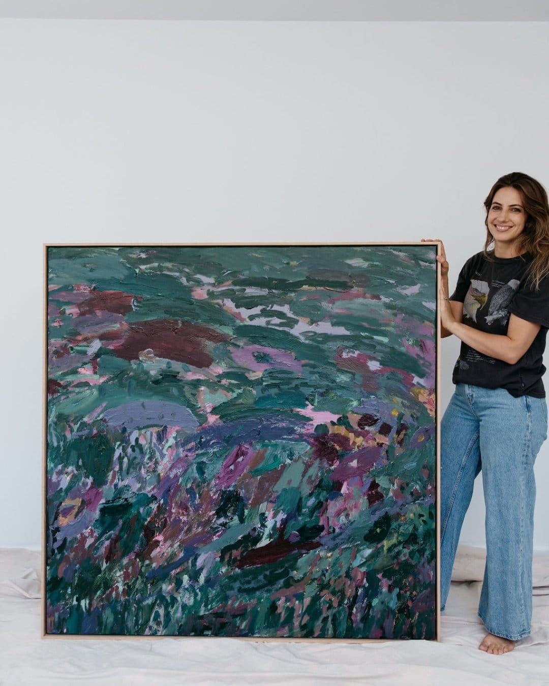 Floral Symphony - Original Art-Original Art-Adele Bevacqua-Greenhouse Interiors Pty Ltd