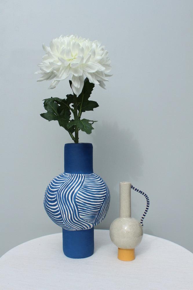 Cobalt Blue Linear Vessel