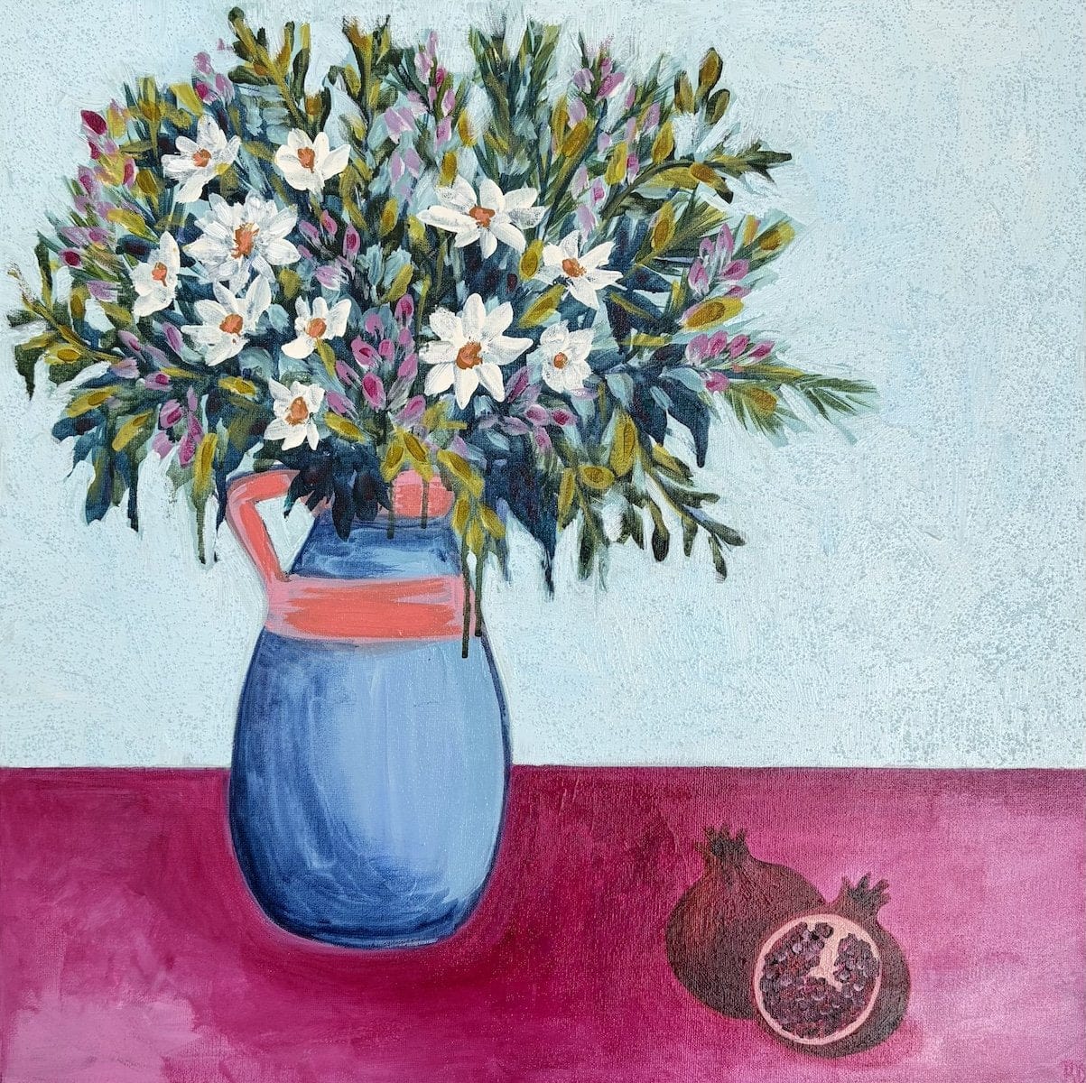 Blooming Affection-Original Art-Beth Dangerfield-Greenhouse Interiors Pty Ltd