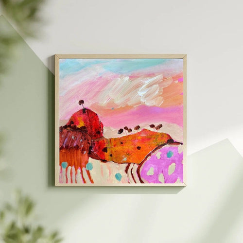 Pink Hills 2 - Original Art