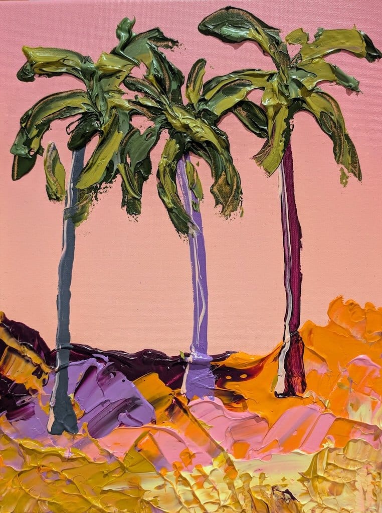 Pretty Palms - Original Art