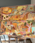 Sundown At Kata Tjuta  - Original Artwork