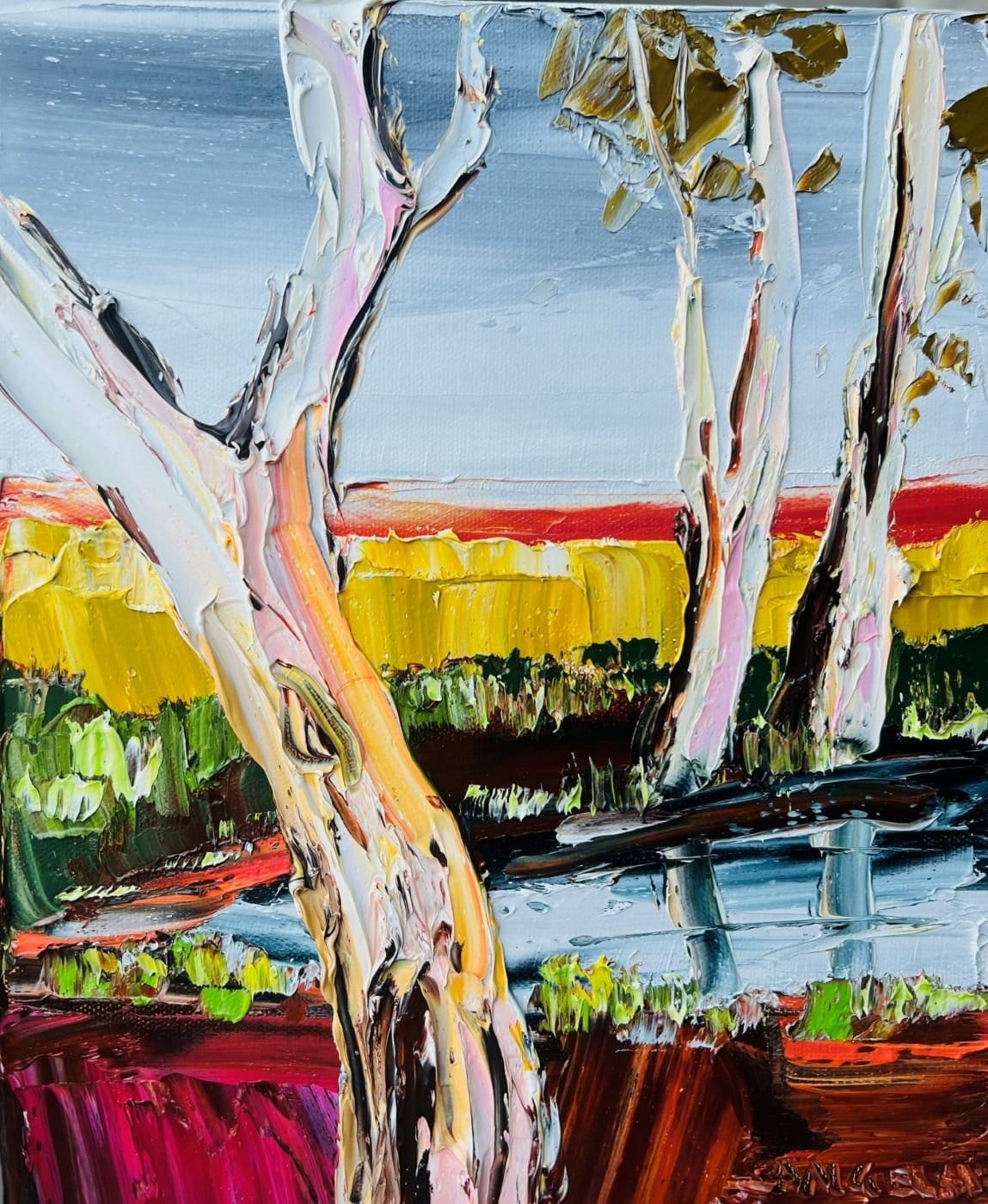 Fields Of Quiet Fire - Original Artwork