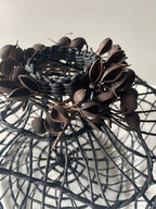 Woven Vase With Grevillea Seed Pods
