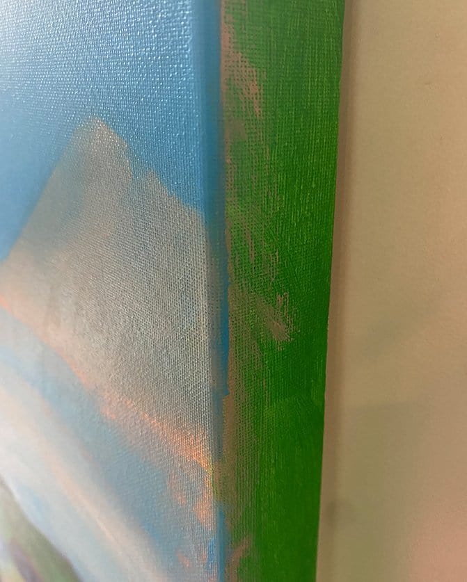Sustained By The Clouds - Original Artwork