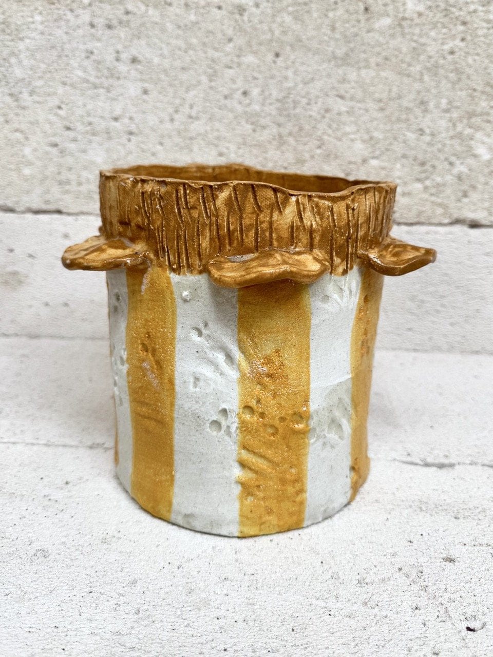 Ice / Flower Bucket - 'Mustard Gold'