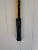 Vintage Tennis Racquet With Woven Heart - Dark Navy