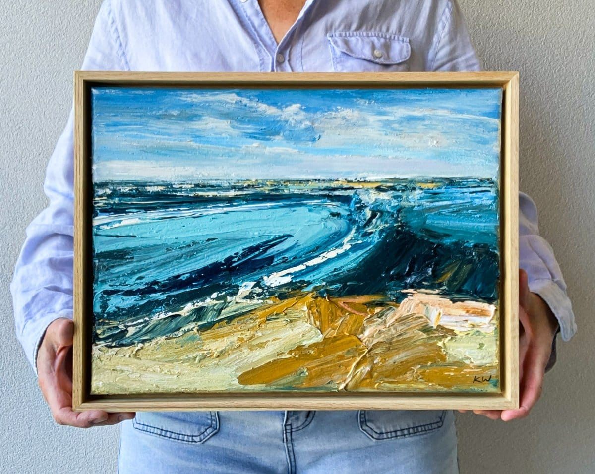 Shadow Tide II - Original Artwork-Original Art-Katie Wyatt-Greenhouse Interiors Pty Ltd