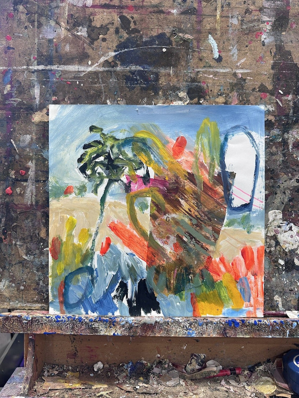 A Jug In The Landscape-Original Art-Ann Rayment-Greenhouse Interiors Pty Ltd