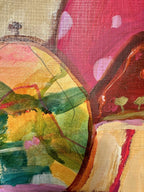 Pink Spotted Hill - Original Art