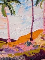 Summer Palms - Original Art