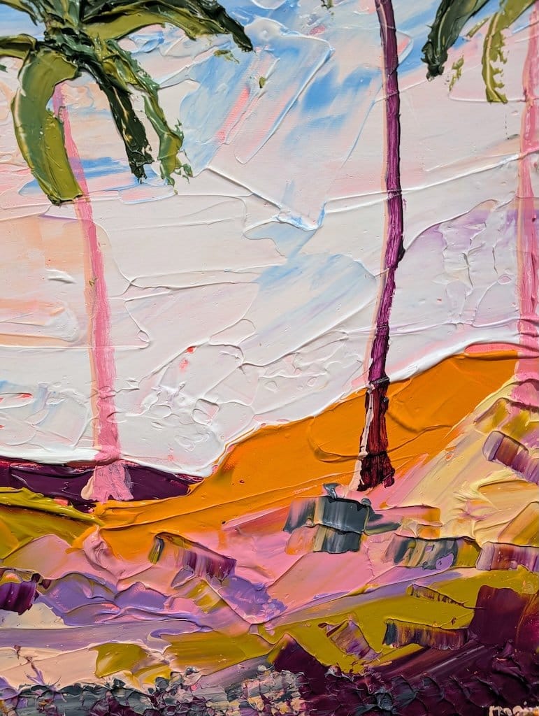 Summer Palms - Original Art