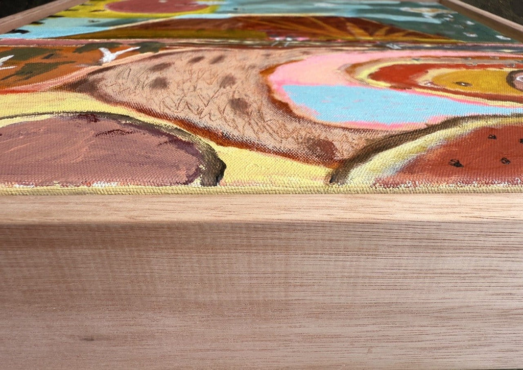 Opals & Red Ochre - Original Artwork