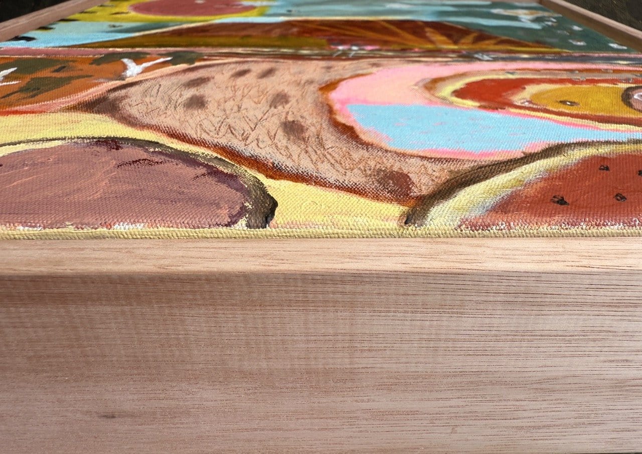 Opals & Red Ochre - Original Artwork