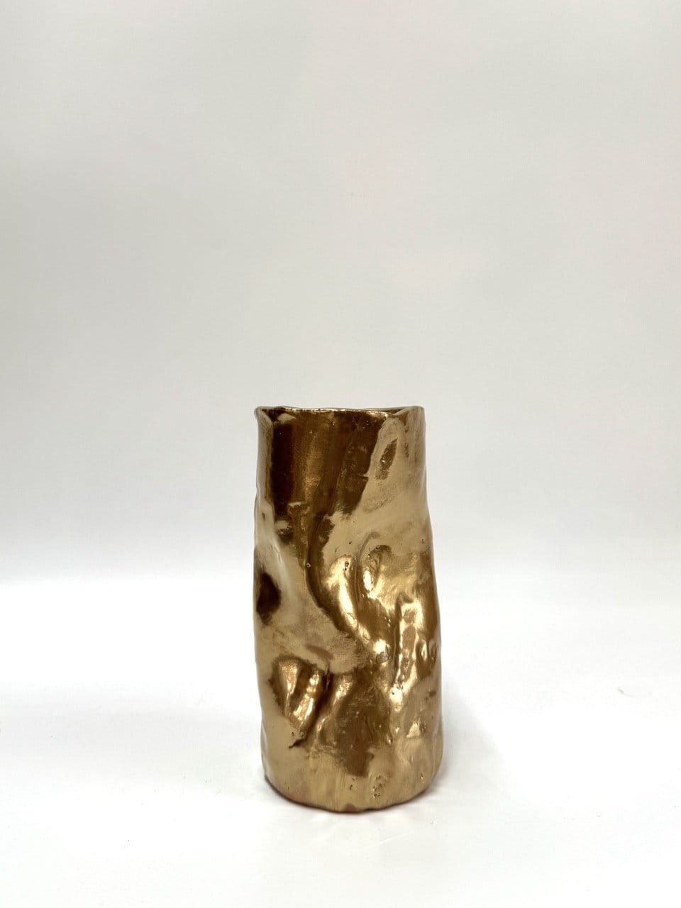 Mini Crush Vase 'Gold'