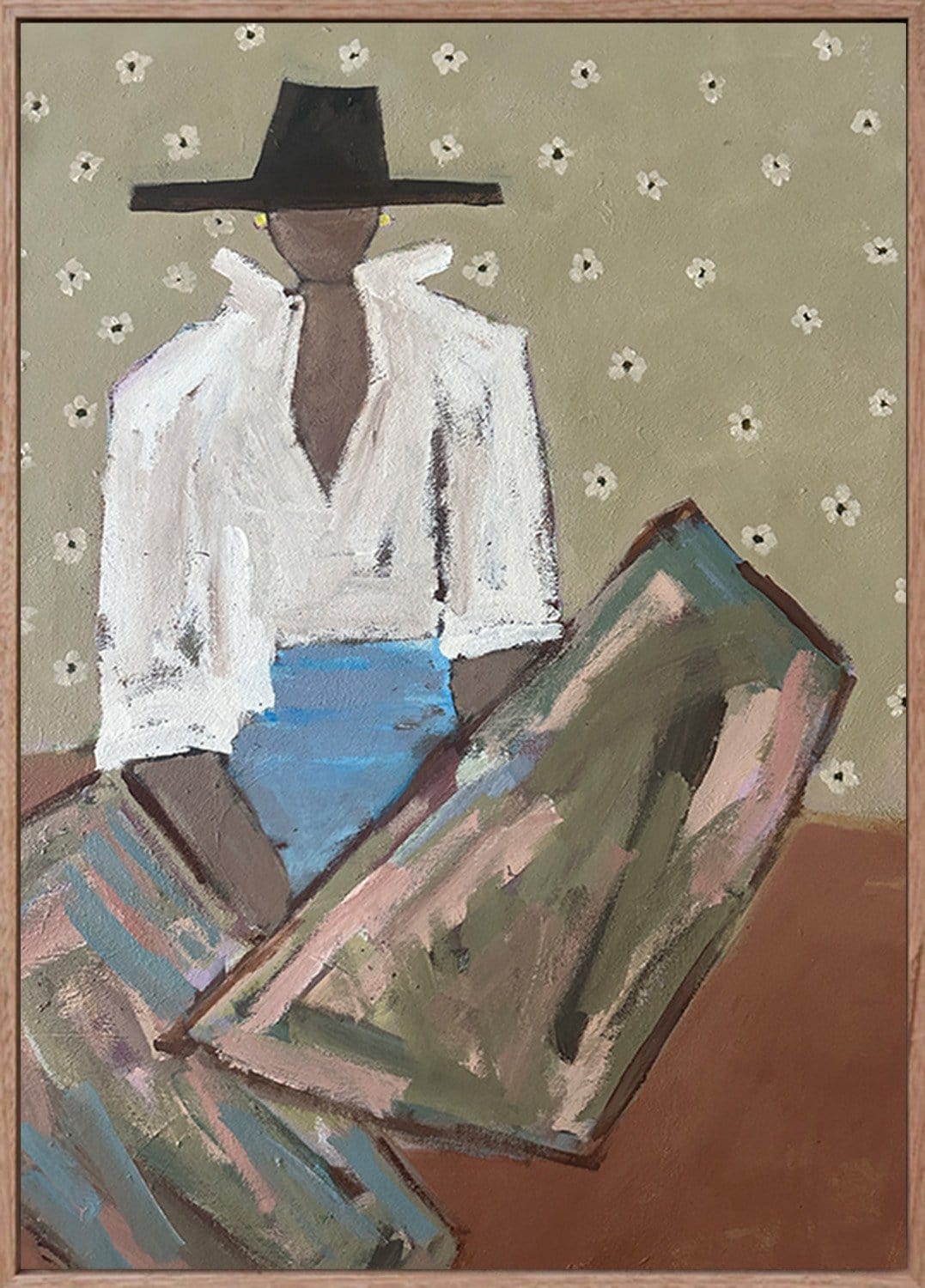 Chaps 3 Prairie - Original Painting