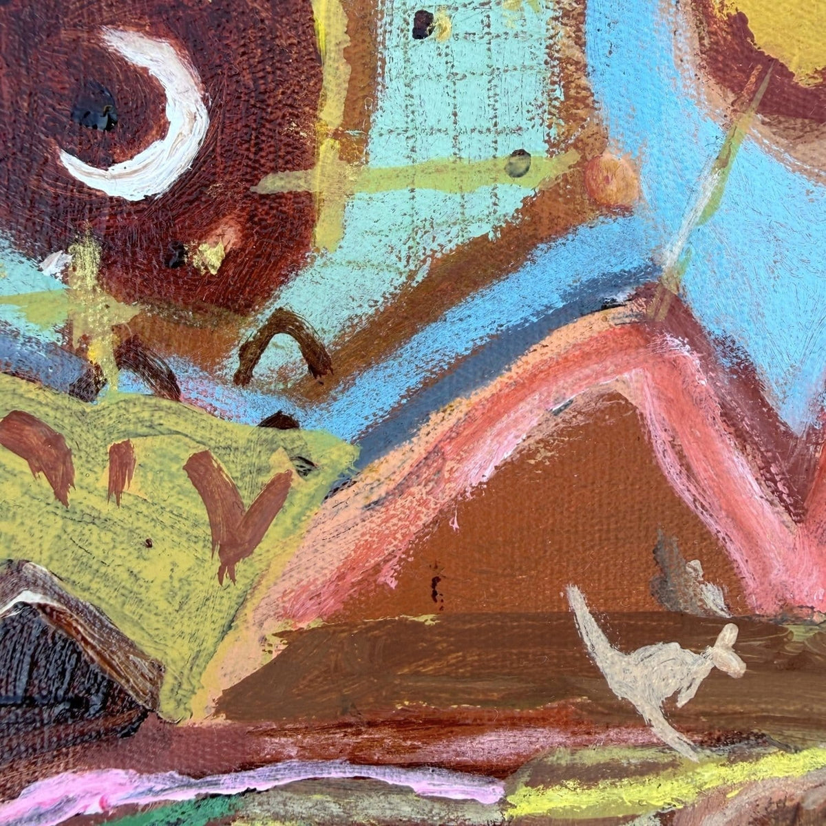Kata Tjuta Sun - Original Artwork-Original Art-Greta Hounslow-Greenhouse Interiors