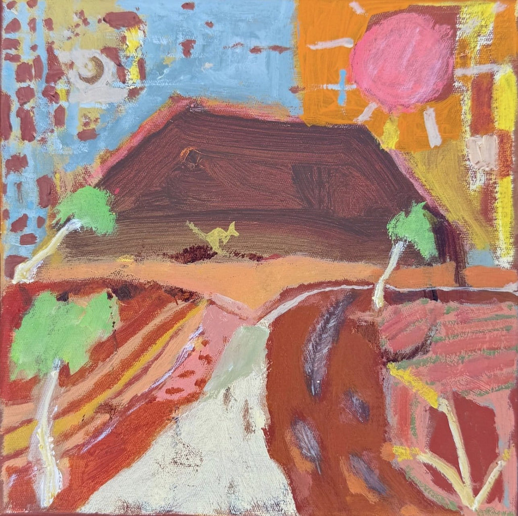 Northerly At Uluru - Original Artwork-Original Art-Greta Hounslow-Greenhouse Interiors