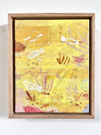 Yellow Coral - Original Painting-Original Art-Janey Forbes-Greenhouse Interiors Pty Ltd