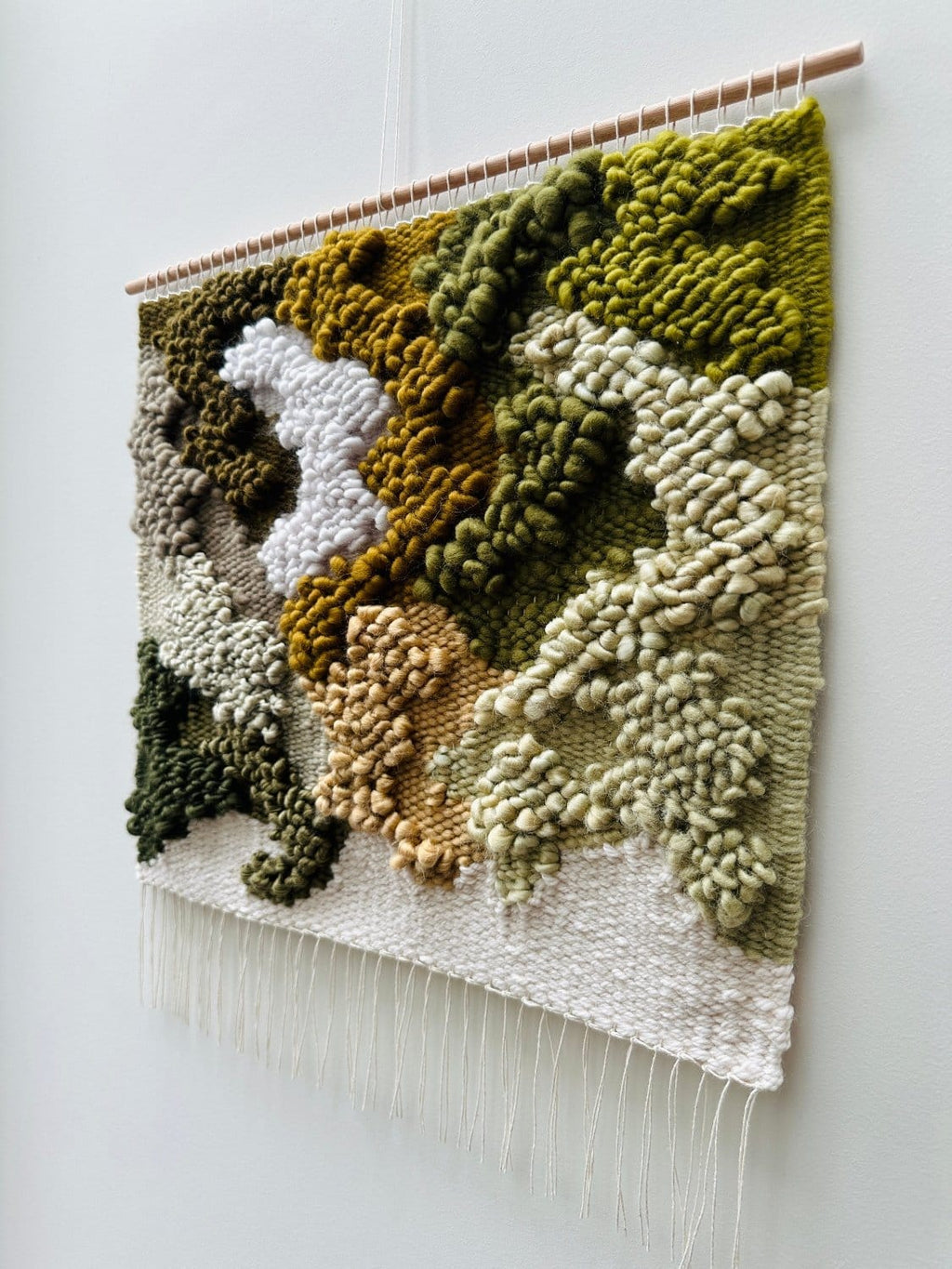 Moss 13 - Handwoven Art