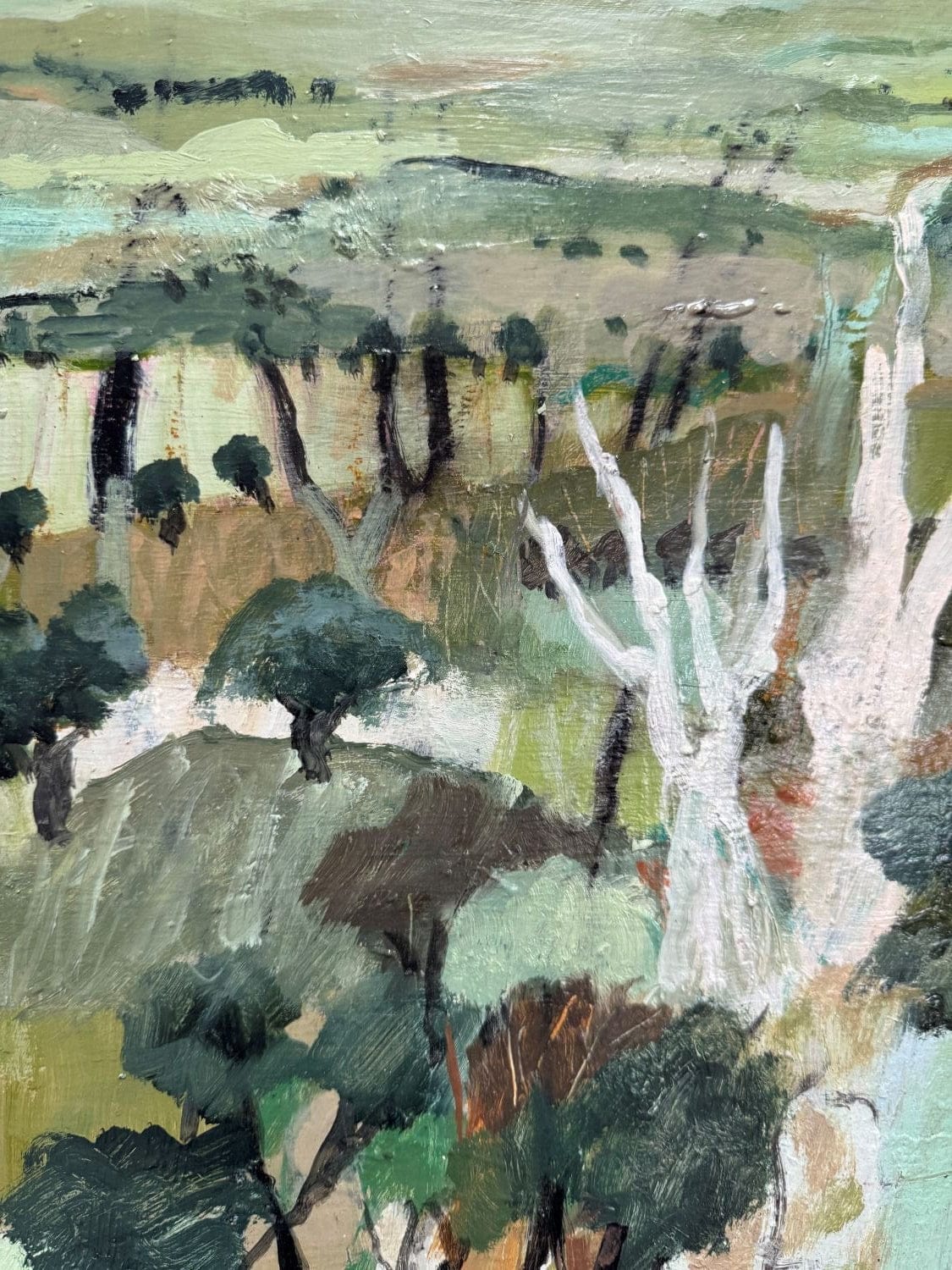 Early Morning, Peppercorn Creek - Original Painting-Original Art-Elizabeth Primmer-Greenhouse Interiors Pty Ltd