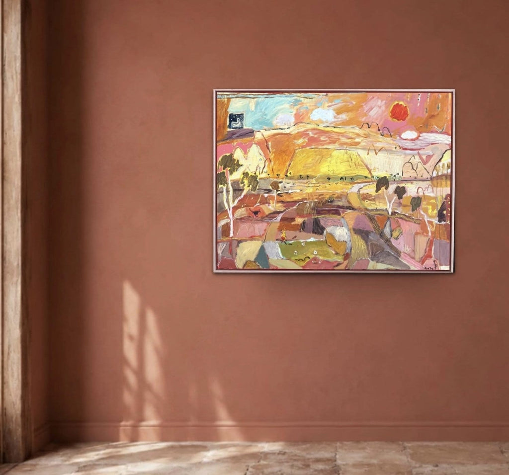 Colours Of The Outback - Original Artwork-Original Art-Greta Hounslow-Greenhouse Interiors Pty Ltd