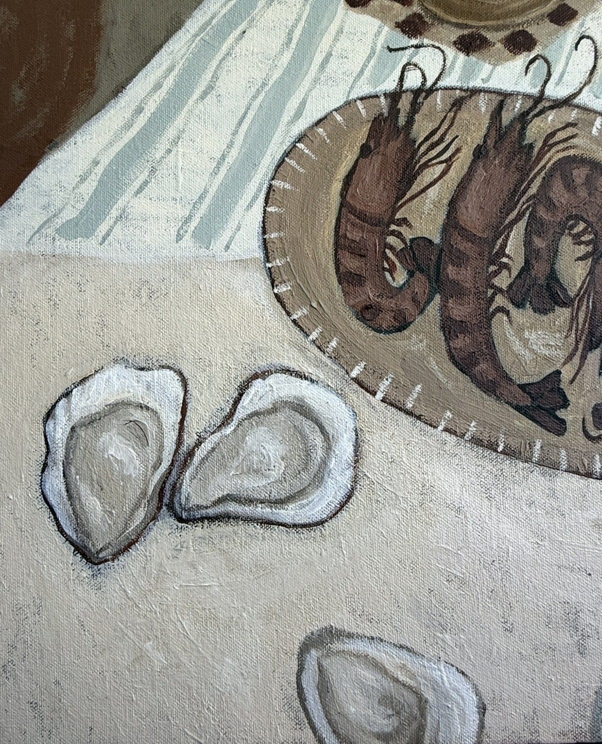 The Sirens Table - Lunch - Original Art-Original Art-Aleisha Hobson-Greenhouse Interiors Pty Ltd