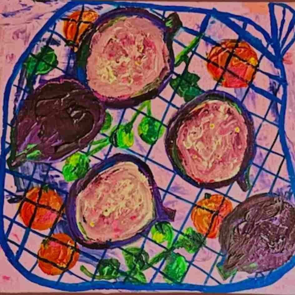 She Holds It All Together - Original Art-Original Art-Maria Flores-Greenhouse Interiors Pty Ltd