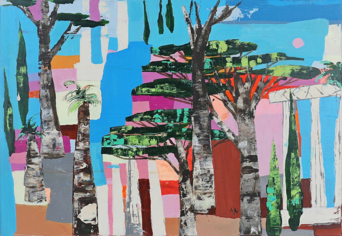 Mediterranean View - Limited Edition Print