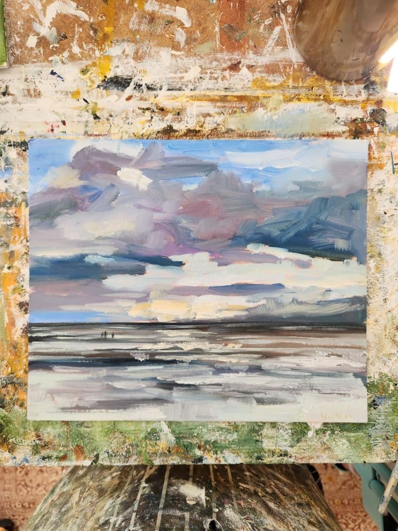 Burrum Sand Flats - Original Art-Original Art-Michelle Keighley-Greenhouse Interiors Pty Ltd