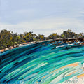 Shoreline Stillness - Original Art-Original Art-Angela Hawkey-Greenhouse Interiors Pty Ltd