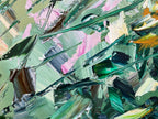 Green Silks - Original Artwork-Original Art-Katie Wyatt-Greenhouse Interiors Pty Ltd