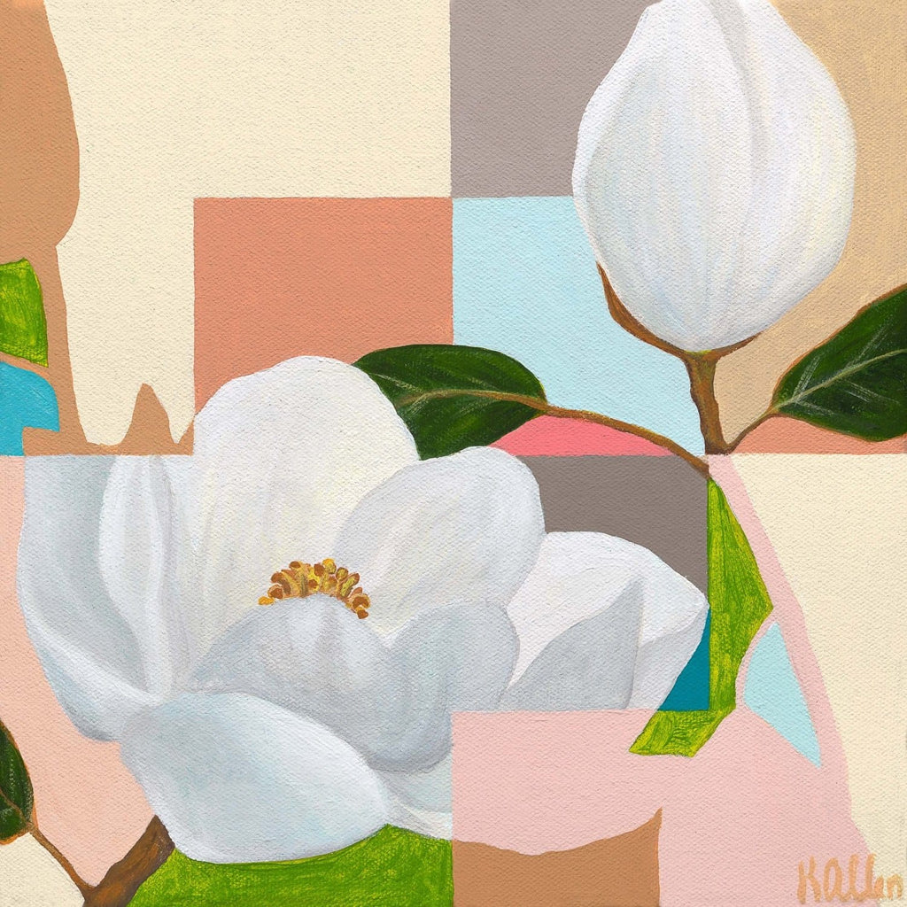 Flower Fields No. 73 - Original Artwork-Original Art-Kate Allen-Greenhouse Interiors Pty Ltd