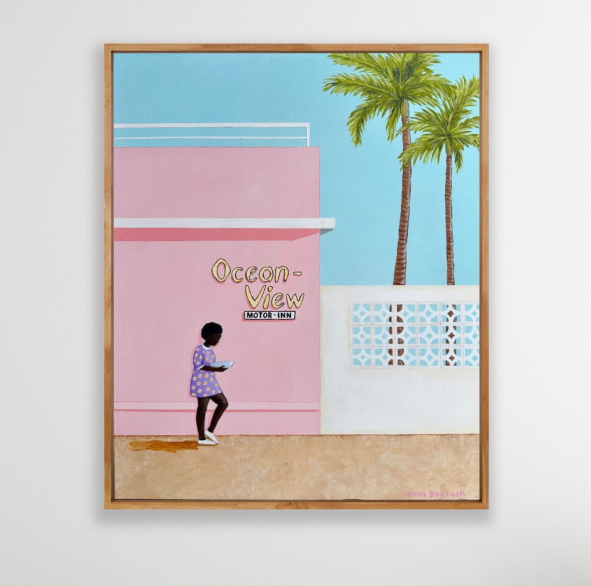 Ocean View Motel - Original Art