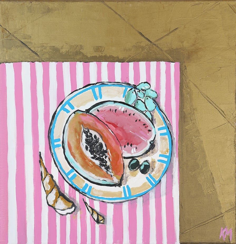 Fruits On The Table - Original Art